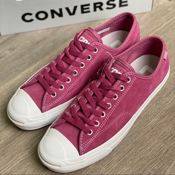 Converse Other - NWT Converse Faux Fux-Lined Leather Jack Purcell